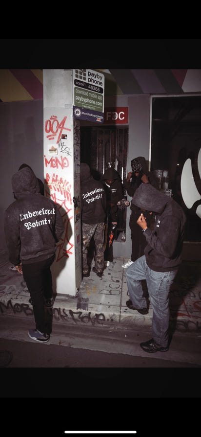 Heavyweight Washed Black Zip Up Hoodie